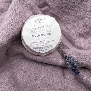 Lavender Bubbly Bath Bomb – 5 oz – Great Lakes Lavender Farm