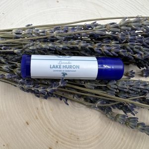 Lavender Lake Huron Lip Balm – Lavender & Cedarwood – Great Lakes Lavender Farm