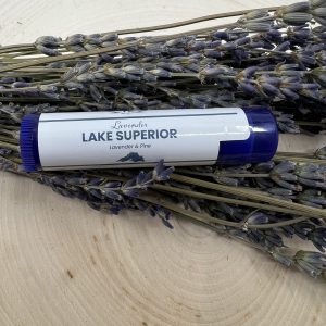 Lavender Lake Superior Lip Balm – Lavender & Pine – Great Lakes Lavender Farm