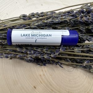 Lavender Lake Michigan Lip Balm – Lavender & Eucalyptus – Great Lakes Lavender Farm