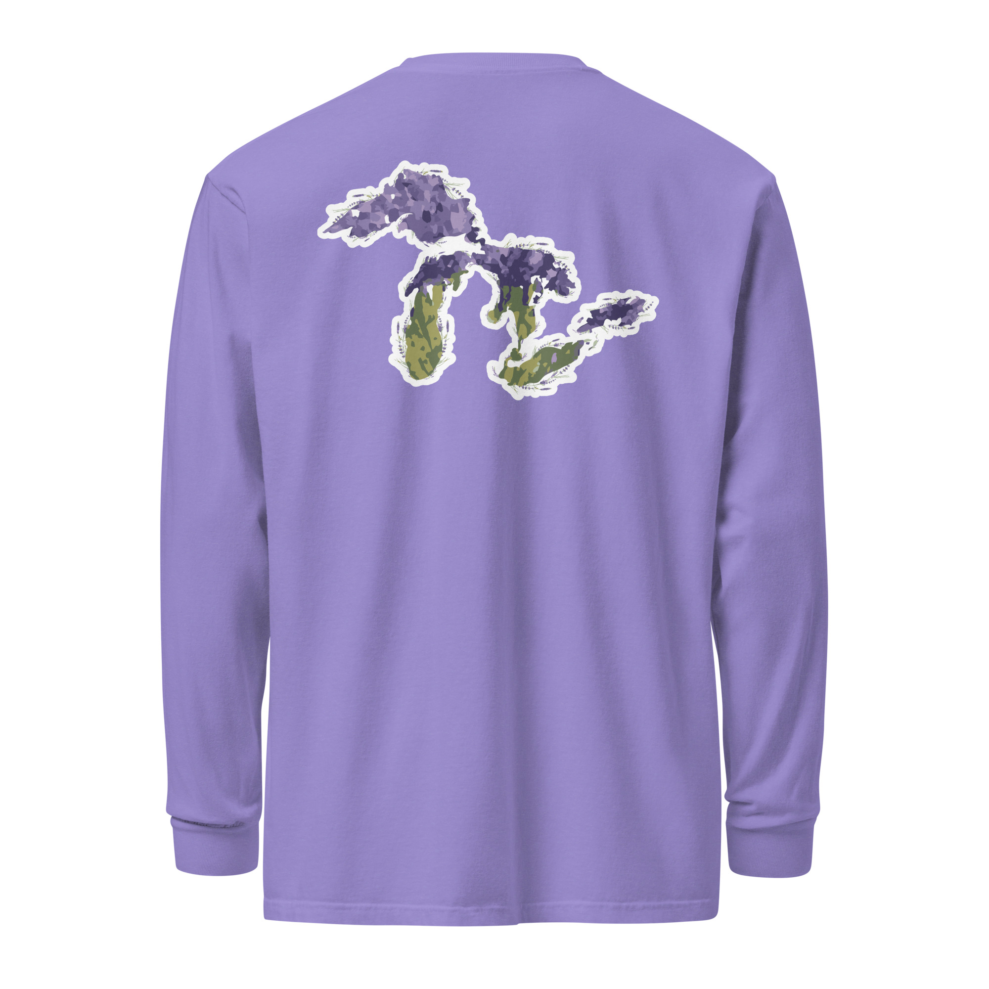 トップス sunsea PLUM DYEING LONG SLEEVE SHIRT Blossom Longsleeve Unisex Seaside Tee – The Seaside Style