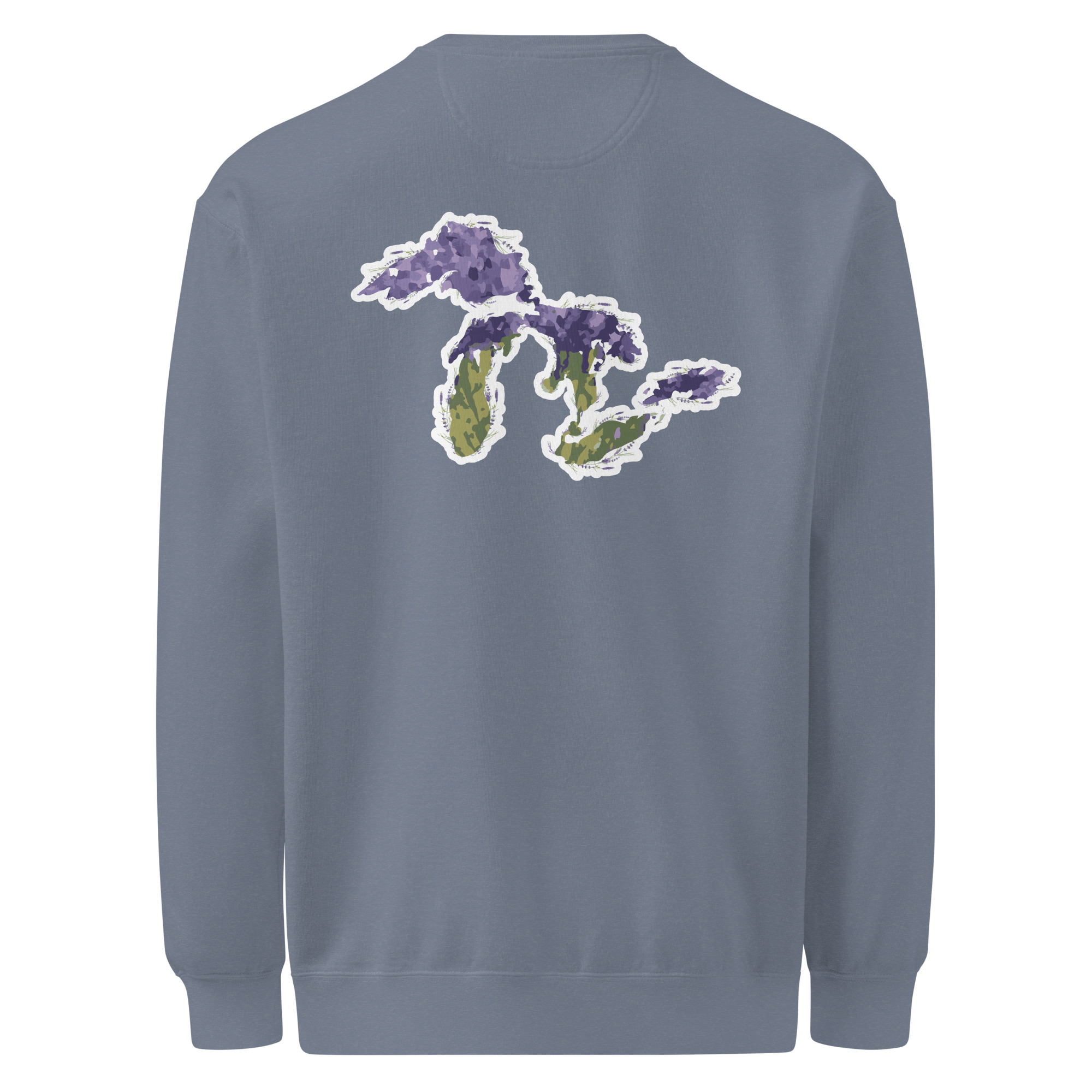 Unisex garment-dyed sweatshirt - Image 35