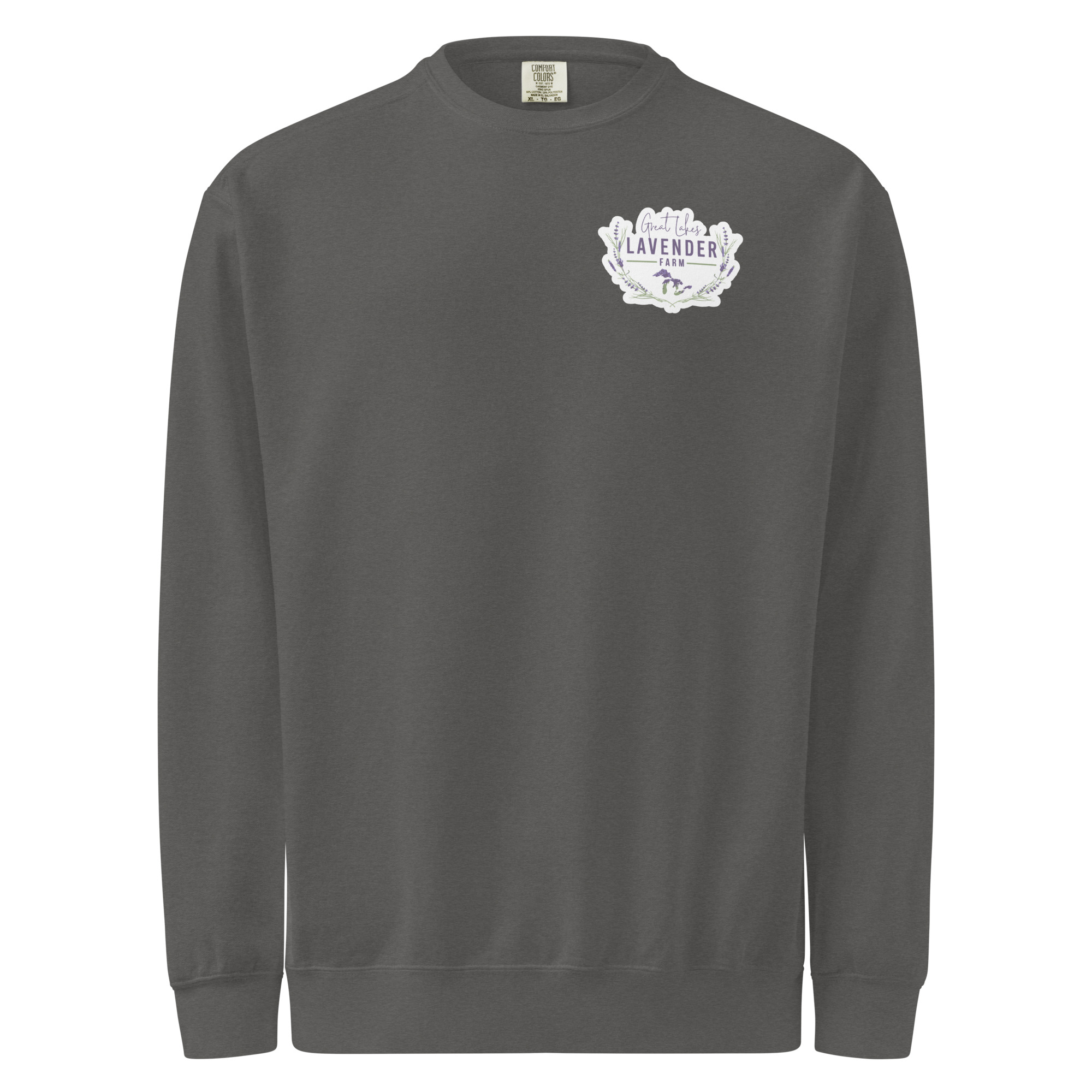 Unisex garment-dyed sweatshirt - Image 10