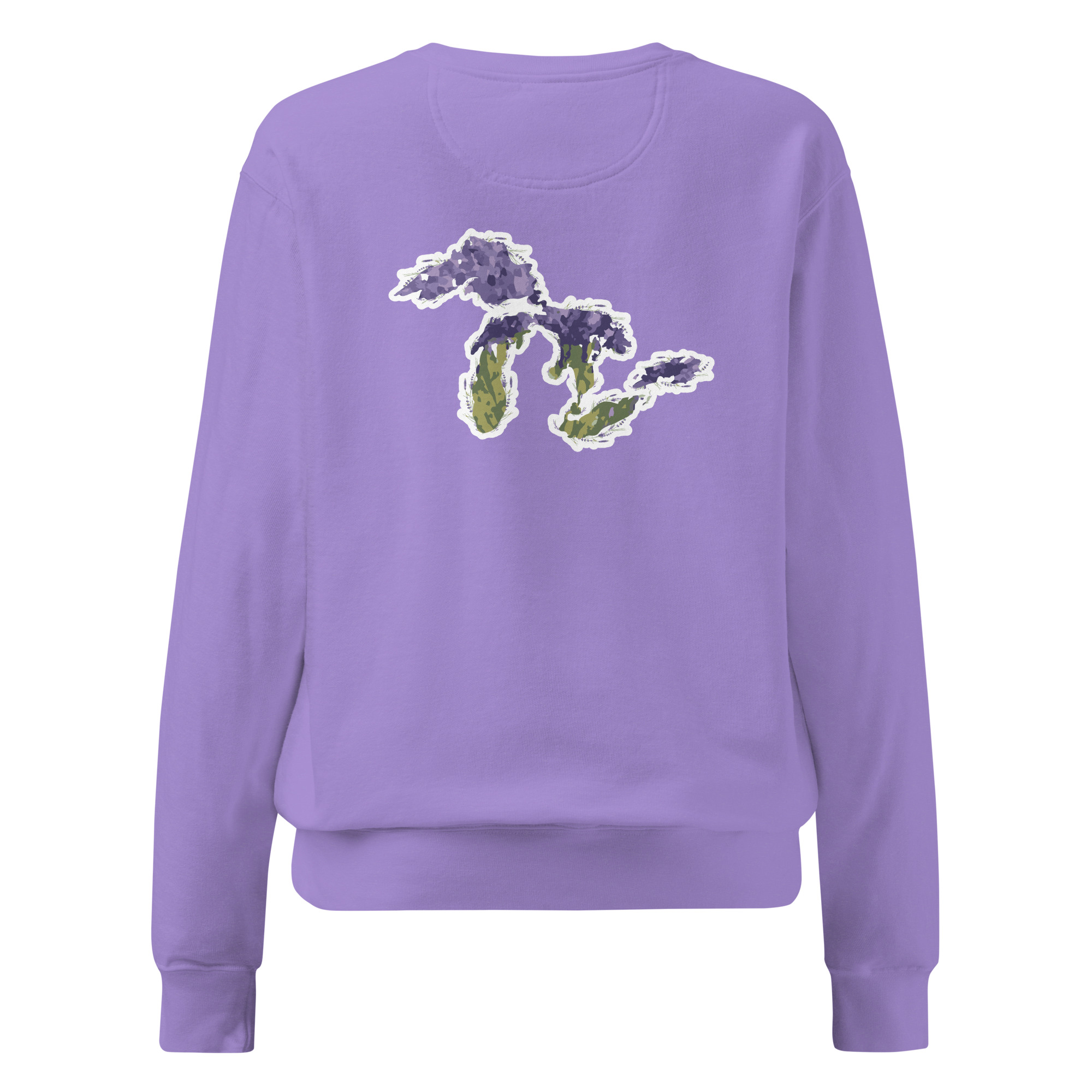 Unisex garment-dyed sweatshirt - Image 2