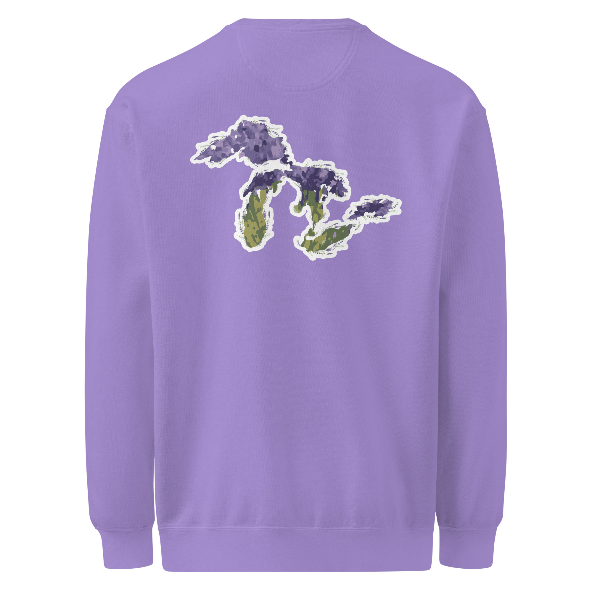 Unisex garment-dyed sweatshirt - Image 47