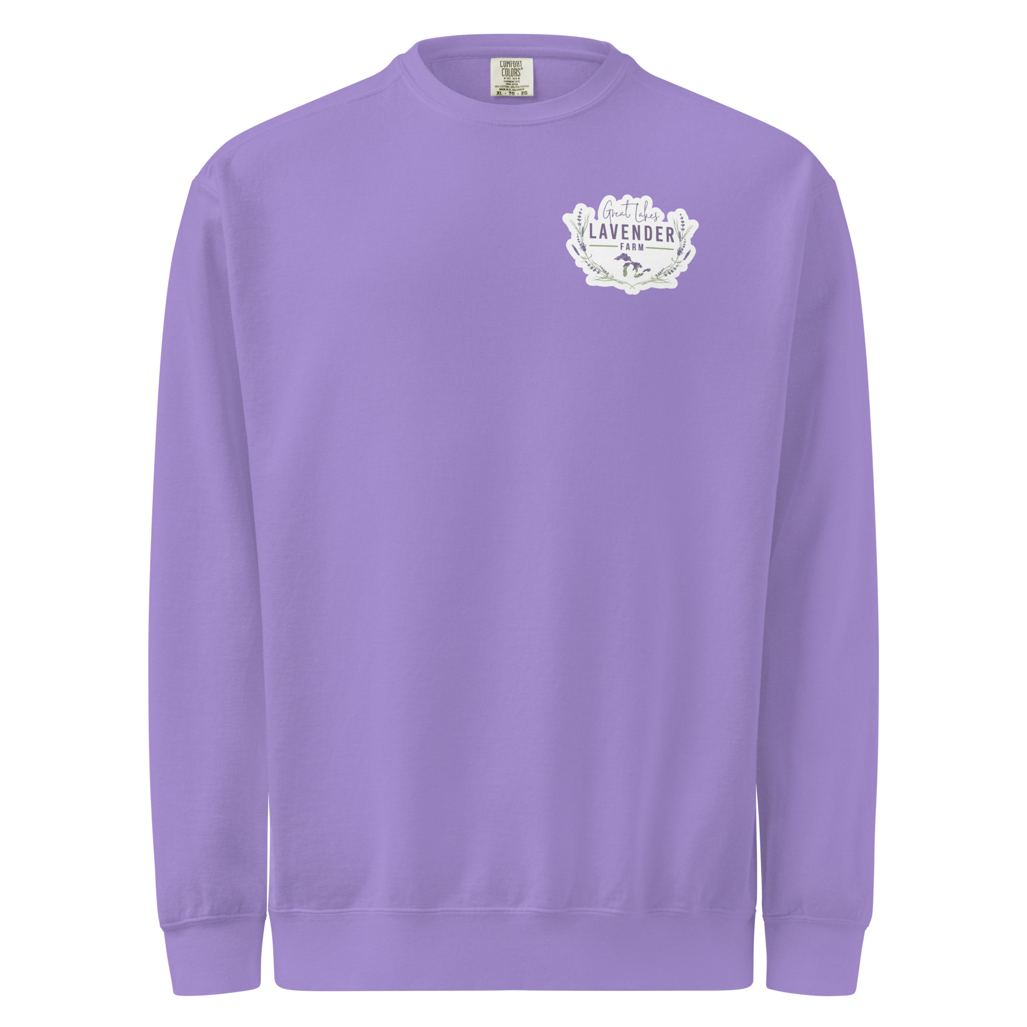 Unisex garment-dyed sweatshirt - Image 46